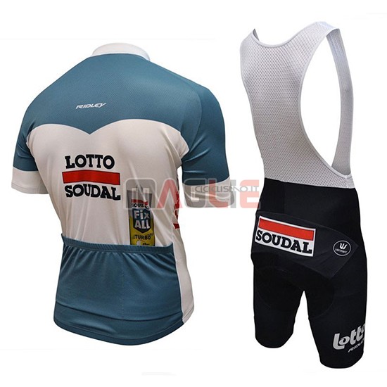 Maglia Lotto Fix All Manica Corta 2018 Bianco Blu